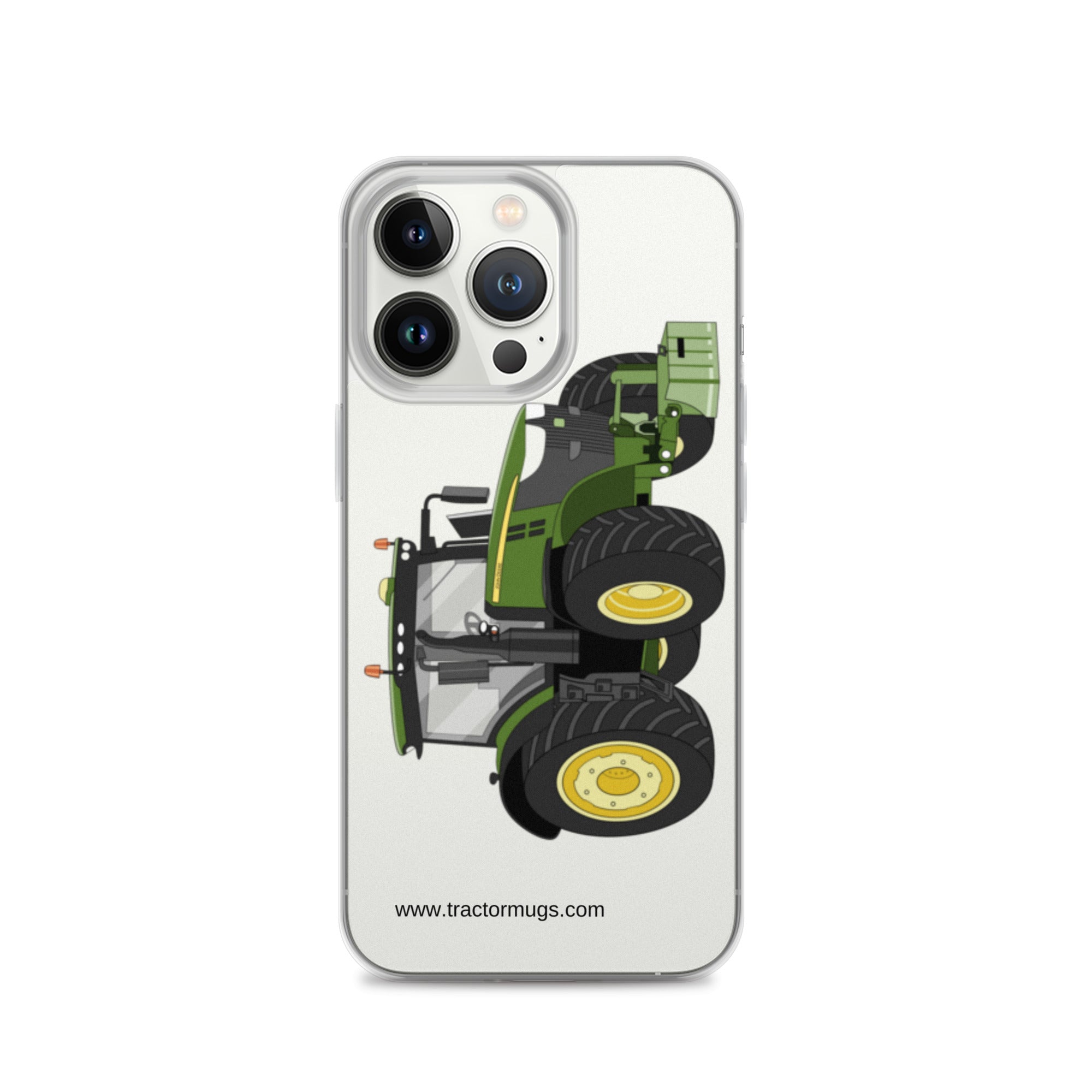 The Tractors Mugs Store iPhone 13 Pro John Deere 7310R Clear Case for iPhone® Quality Farmers Merch