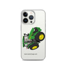 The Tractors Mugs Store iPhone 13 Pro John Deere 7R 350 auto powr Clear Case for iPhone® Quality Farmers Merch