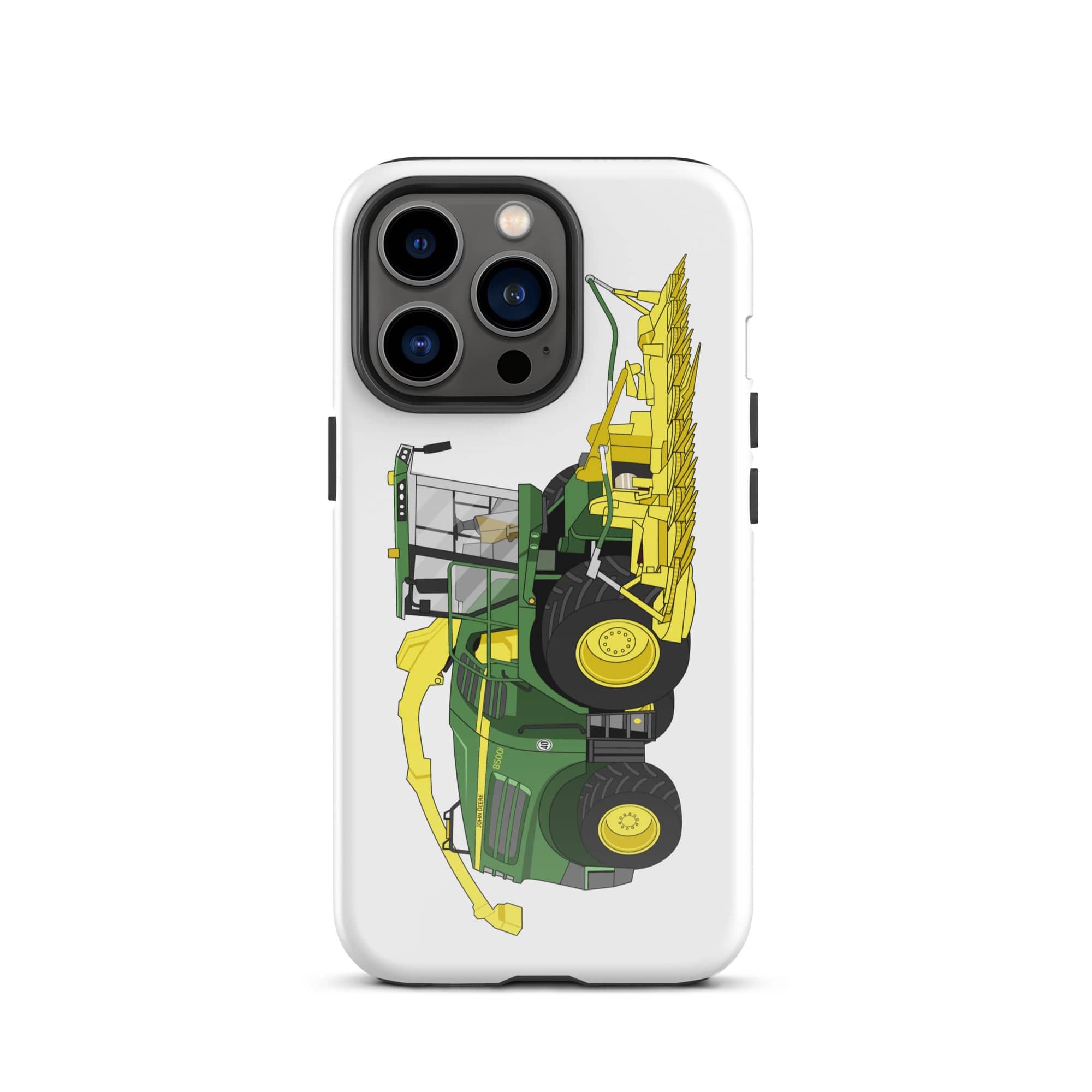 The Tractors Mugs Store iPhone 13 Pro John Deere 8500i Forage Harvester Tough Case for iPhone® Quality Farmers Merch