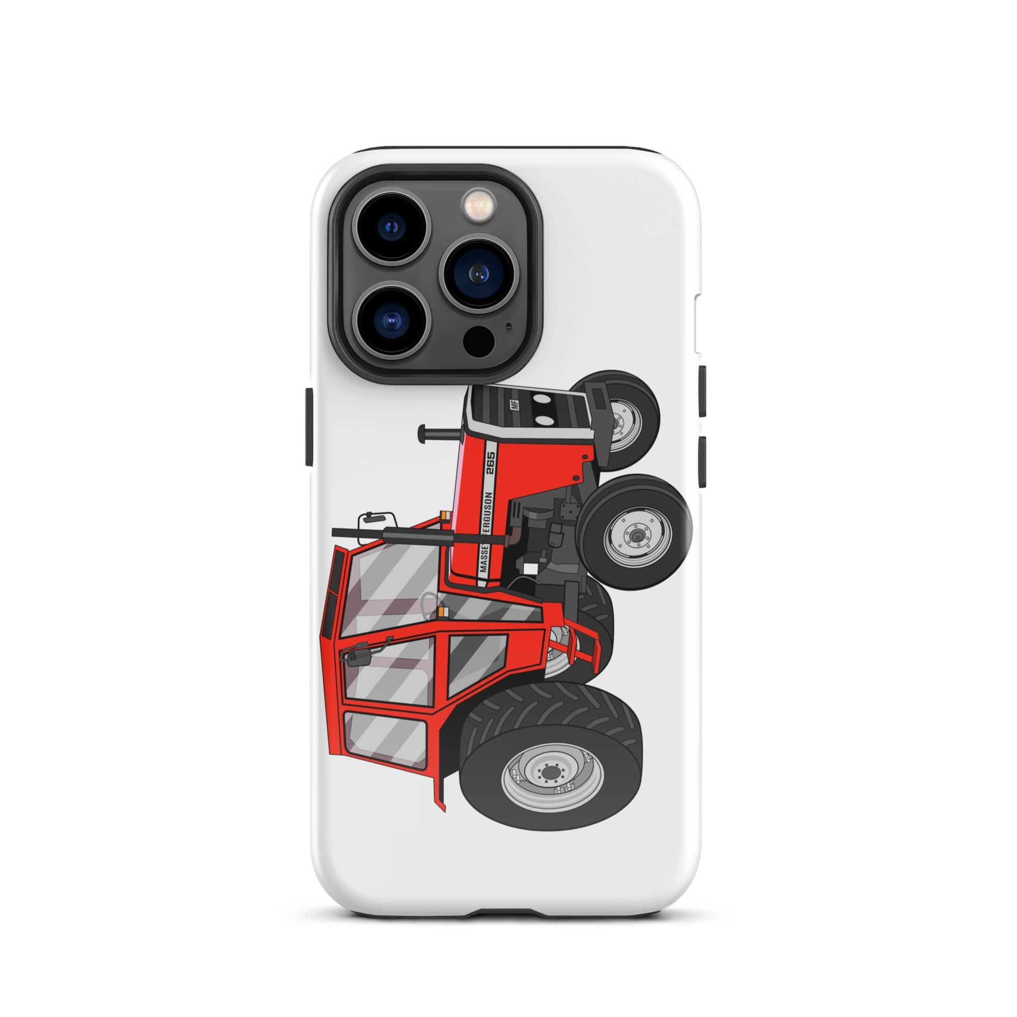 The Tractors Mugs Store iPhone 13 Pro Massey Ferguson 265 Tough Case for iPhone® Quality Farmers Merch