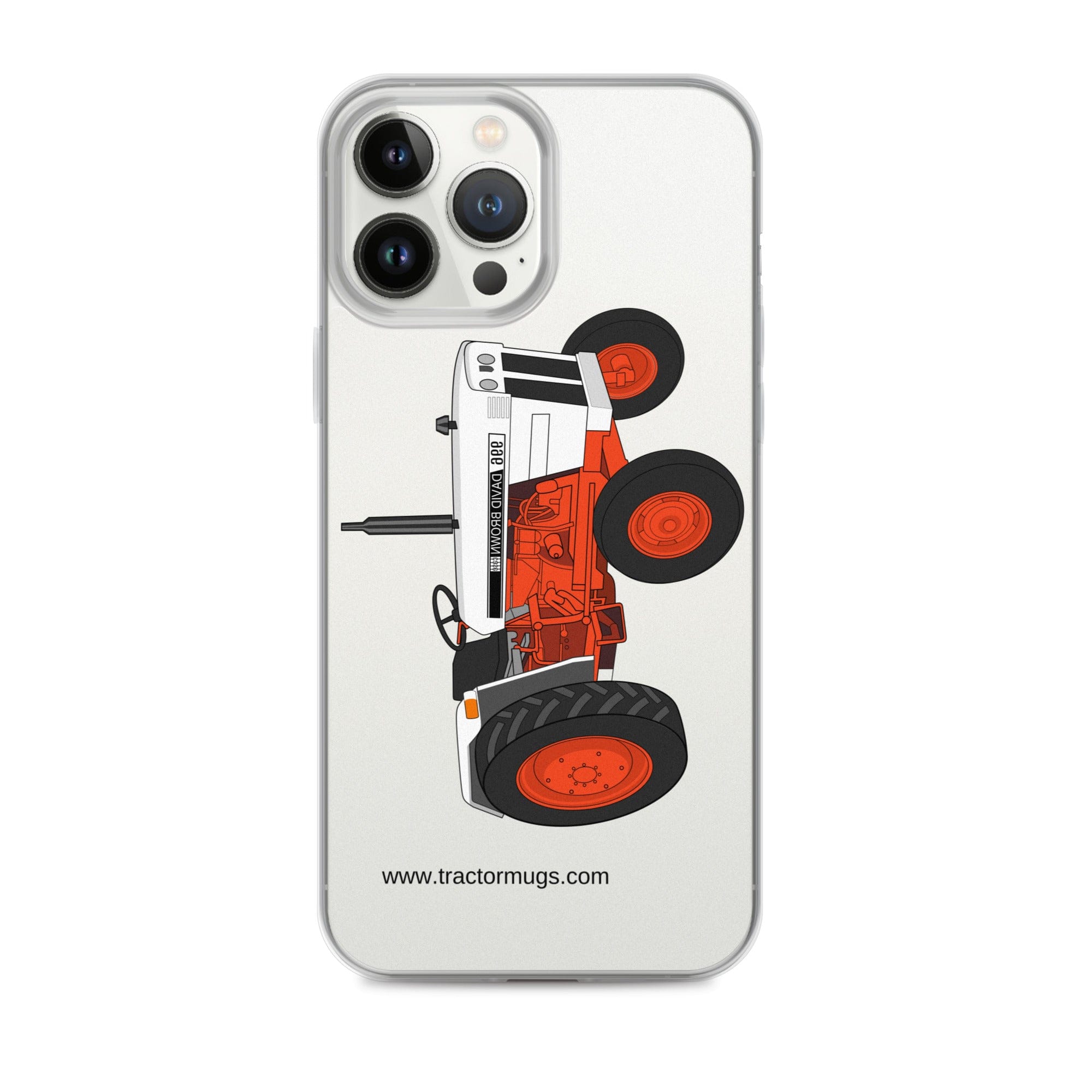 The Tractors Mugs Store iPhone 13 Pro Max Case David Brown 996 (1974) Clear Case for iPhone® Quality Farmers Merch