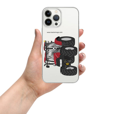 The Tractors Mugs Store iPhone 13 Pro Max Case IH Maxxum 150 Activedrive 8 Clear Case for iPhone® Quality Farmers Merch