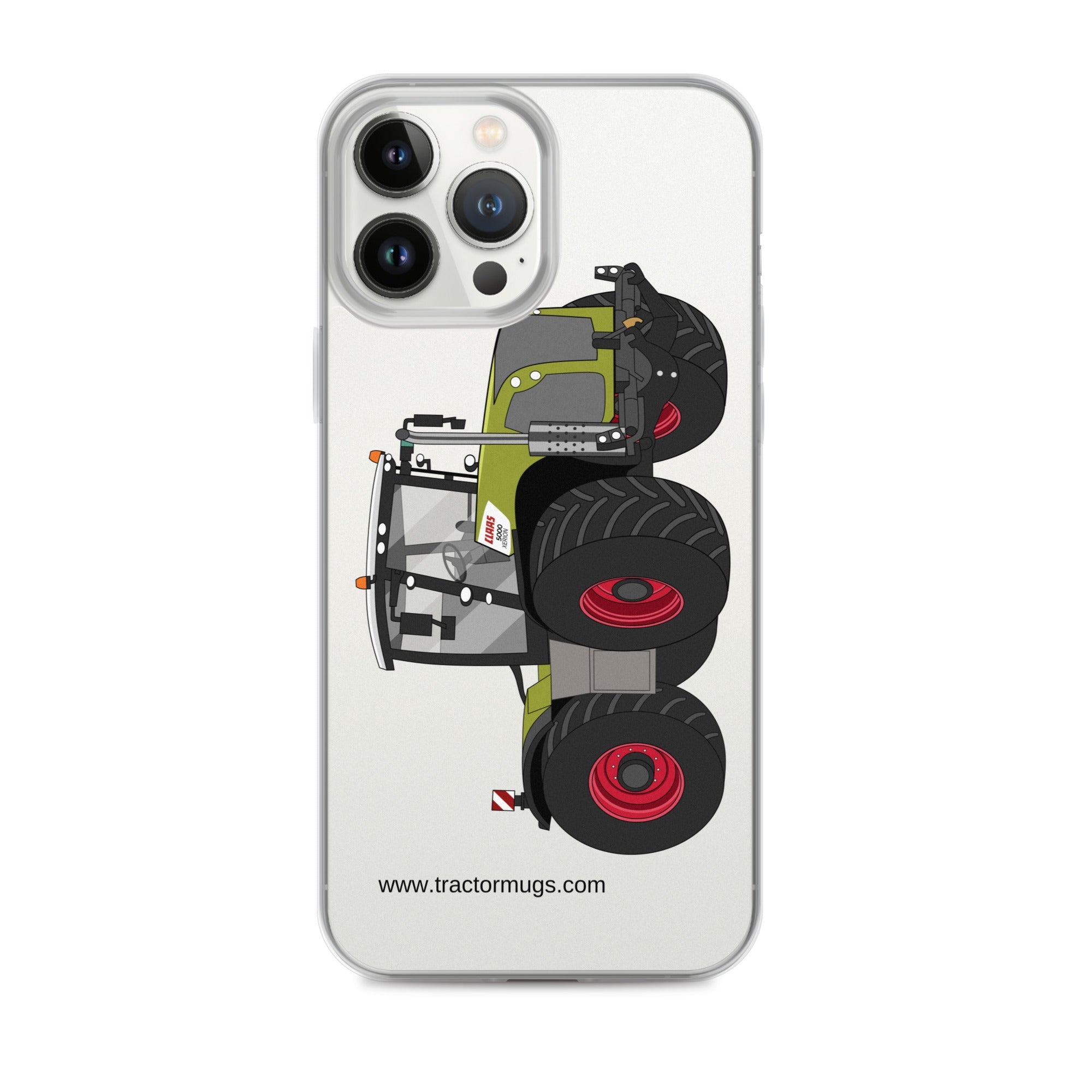 The Tractors Mugs Store iPhone 13 Pro Max Class Xerion 5000 Tractor VC Clear Case for iPhone® Quality Farmers Merch