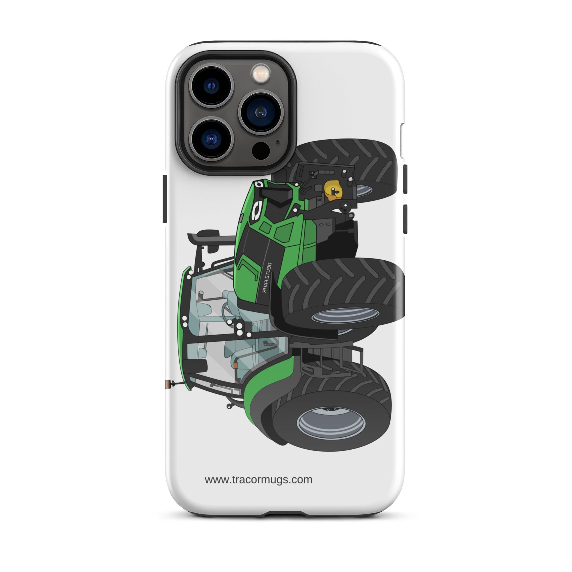 The Tractors Mugs Store iPhone 13 Pro Max Deutz - Fahr Agrotron 7250 Ttv Tough Case for iPhone® Quality Farmers Merch