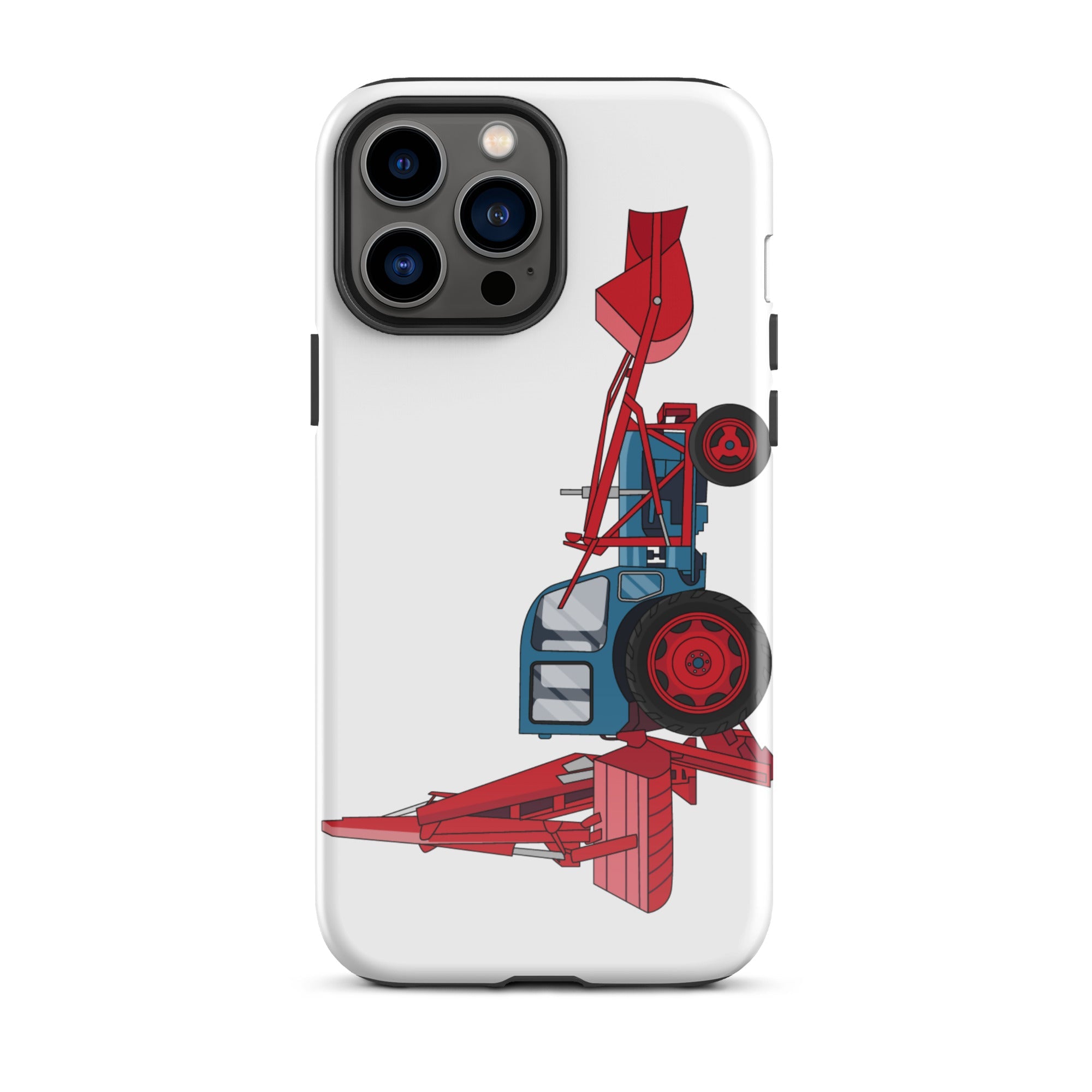 The Tractors Mugs Store iPhone 13 Pro Max JCB Major Loader Tough Case for iPhone® Quality Farmers Merch