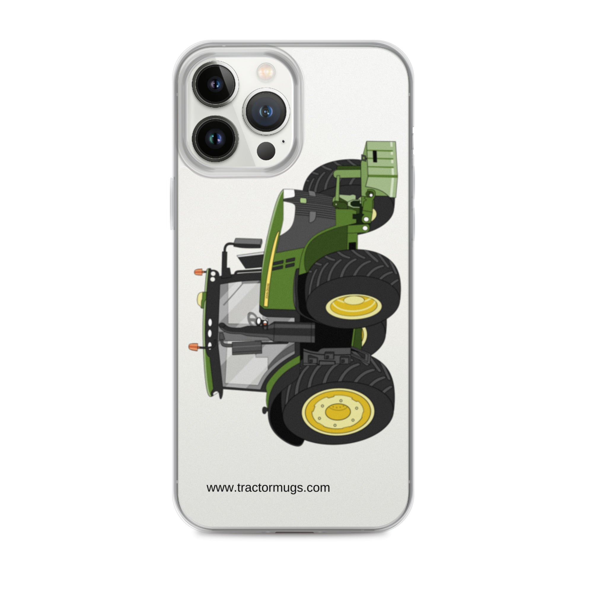 The Tractors Mugs Store iPhone 13 Pro Max John Deere 7310R Clear Case for iPhone® Quality Farmers Merch