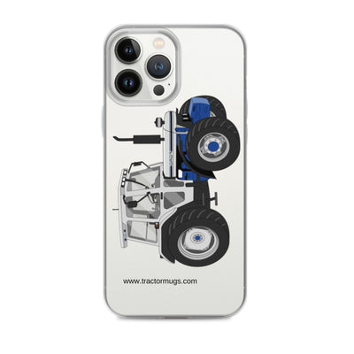The Tractors Mugs Store iPhone 13 Pro Max Jubilee Edition Silver Tractor Clear Case for iPhone® Quality Farmers Merch