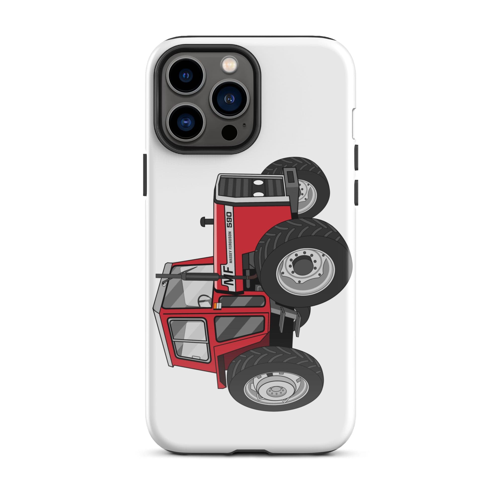 The Tractors Mugs Store iPhone 13 Pro Max Massey 590 4WD Tough Case for iPhone® Quality Farmers Merch