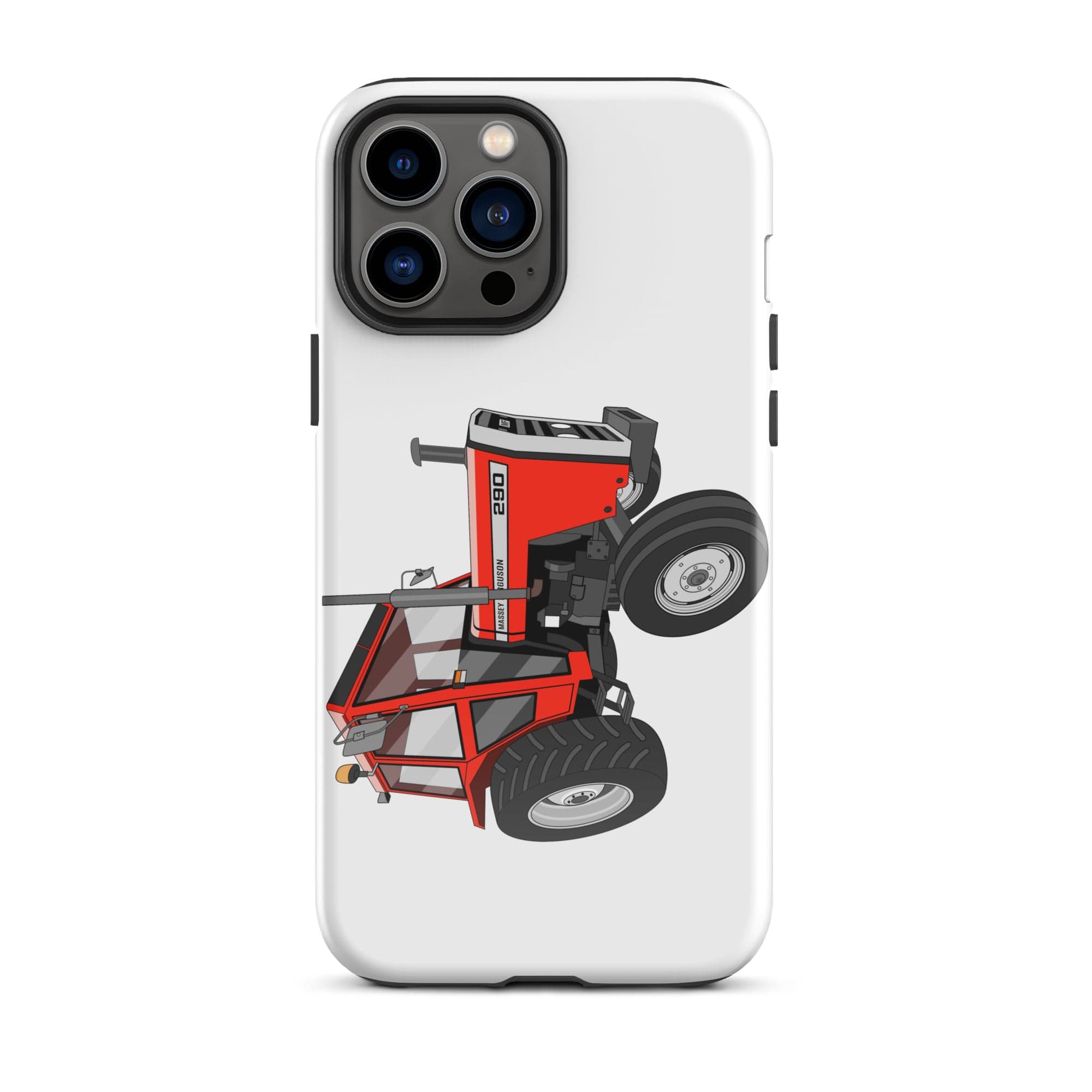 The Tractors Mugs Store iPhone 13 Pro Max Massey Ferguson 290 Tough Case for iPhone® Quality Farmers Merch