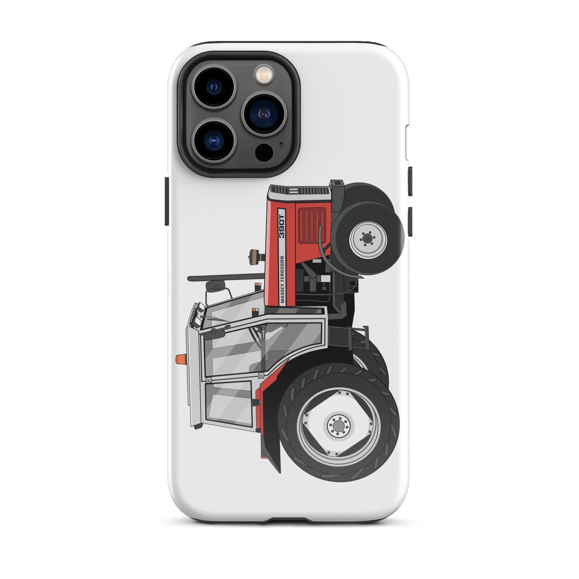 The Tractors Mugs Store iPhone 13 Pro Max Massey Ferguson 390T Tough Case for iPhone® Quality Farmers Merch