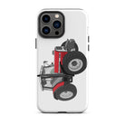 The Tractors Mugs Store iPhone 13 Pro Max Massey Ferguson 6180 Tough Case for iPhone® Quality Farmers Merch