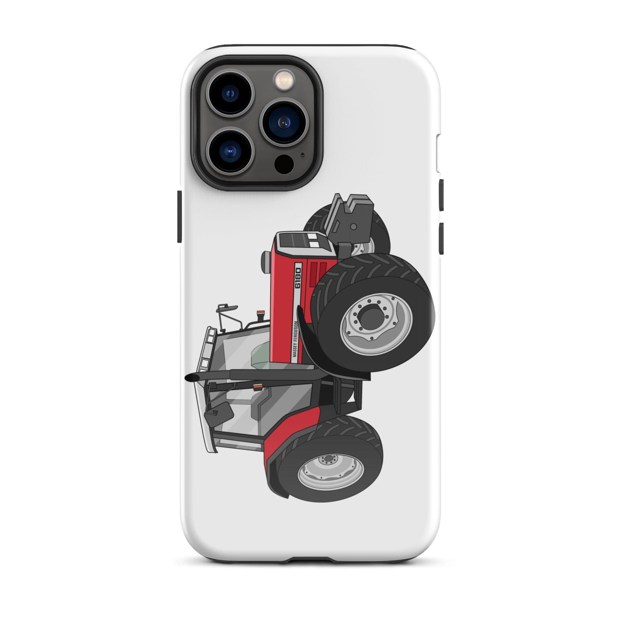 The Tractors Mugs Store iPhone 13 Pro Max Massey Ferguson 6180 Tough Case for iPhone® Quality Farmers Merch