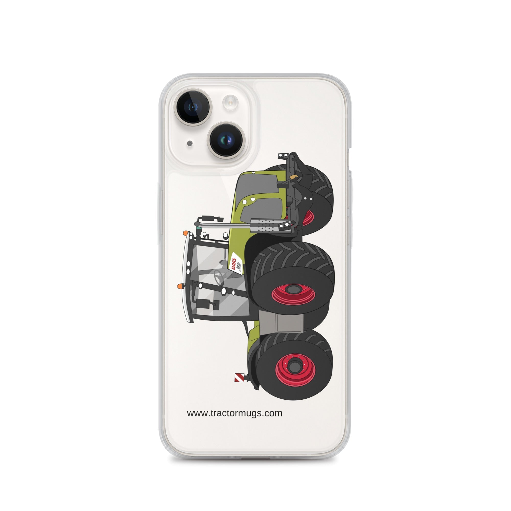 The Tractors Mugs Store iPhone 14 Class Xerion 5000 Tractor VC Clear Case for iPhone® Quality Farmers Merch