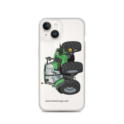 The Tractors Mugs Store iPhone 14 Deutz - Fahr Agrotron 7250 Ttv Clear Case for iPhone® Quality Farmers Merch