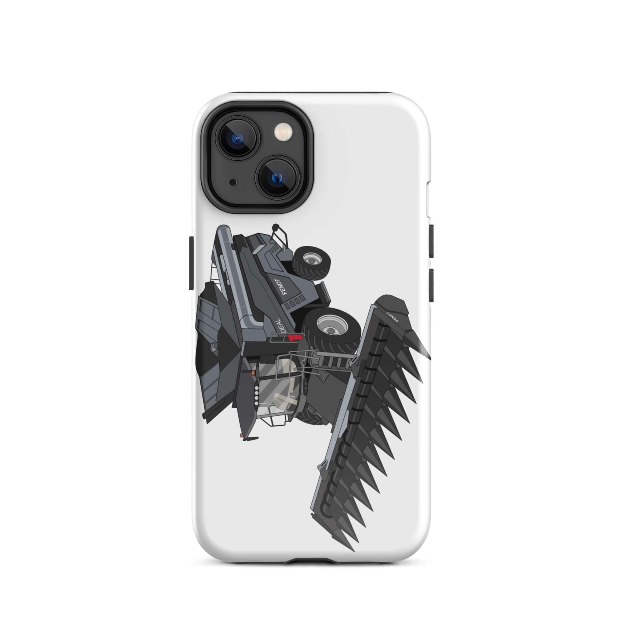 The Tractors Mugs Store iPhone 14 Fendt 9T Ideal Combine Harvester Tough Case for iPhone® Quality Farmers Merch