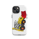 The Tractors Mugs Store iPhone 14 JCB 3CX 70th Anniversary Edition Tough Case for iPhone® Quality Farmers Merch