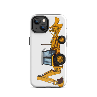 The Tractors Mugs Store iPhone 14 JCB 3CX Tough Case for iPhone® Quality Farmers Merch