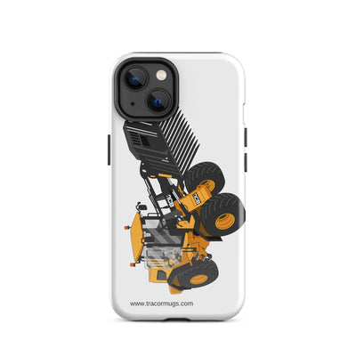 The Tractors Mugs Store iPhone 14 JCB 435 S Farm Master Tough Case for iPhone® Quality Farmers Merch