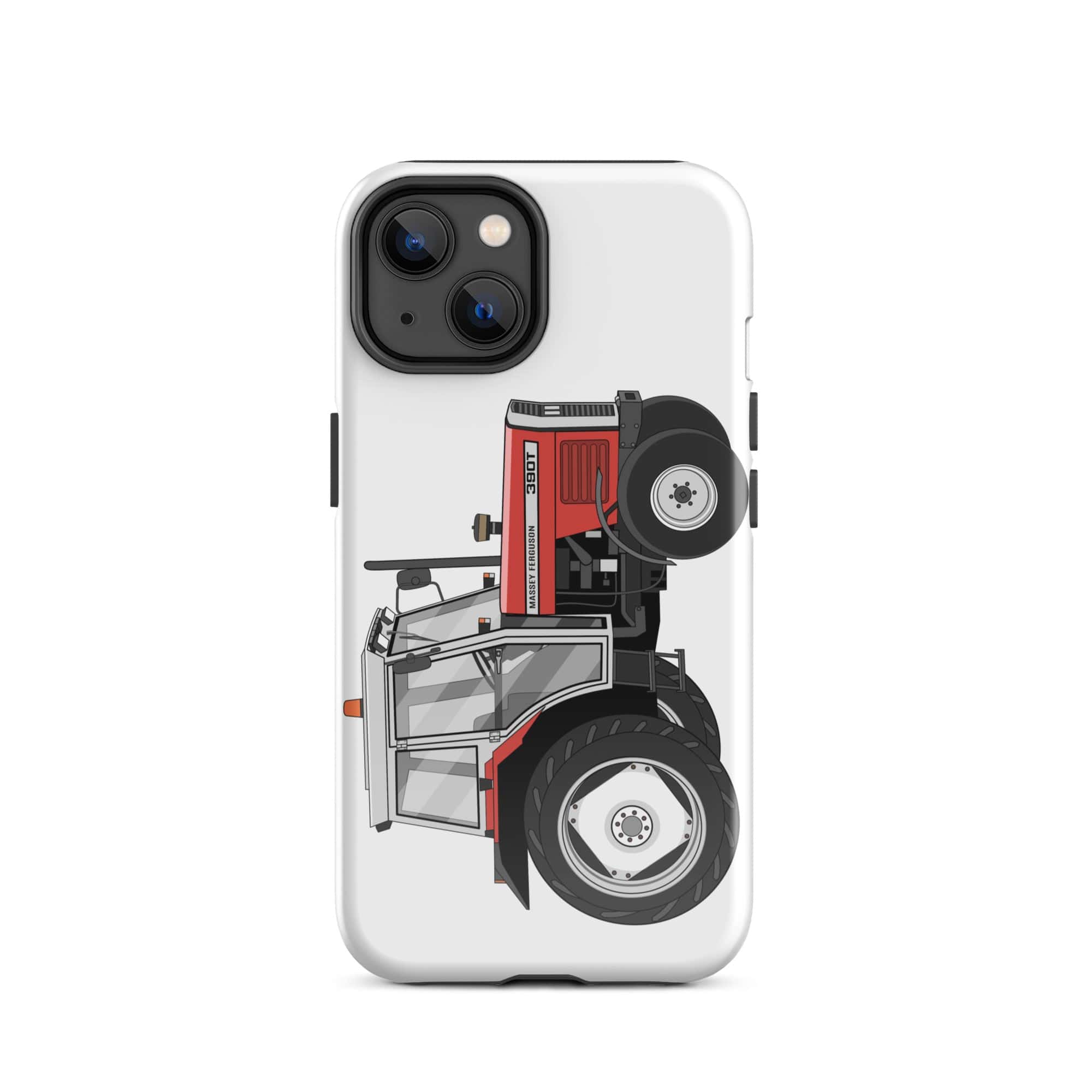 The Tractors Mugs Store iPhone 14 Massey Ferguson 390T Tough Case for iPhone® Quality Farmers Merch