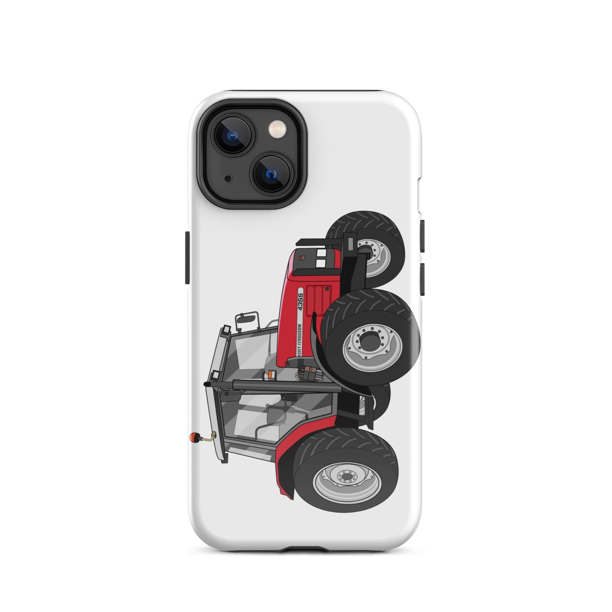 The Tractors Mugs Store iPhone 14 Massey Ferguson 4355 Tough Case for iPhone® Quality Farmers Merch