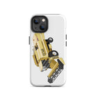 The Tractors Mugs Store iPhone 14 New Holland TX 66 Combine Harvester Tough Case for iPhone® Quality Farmers Merch