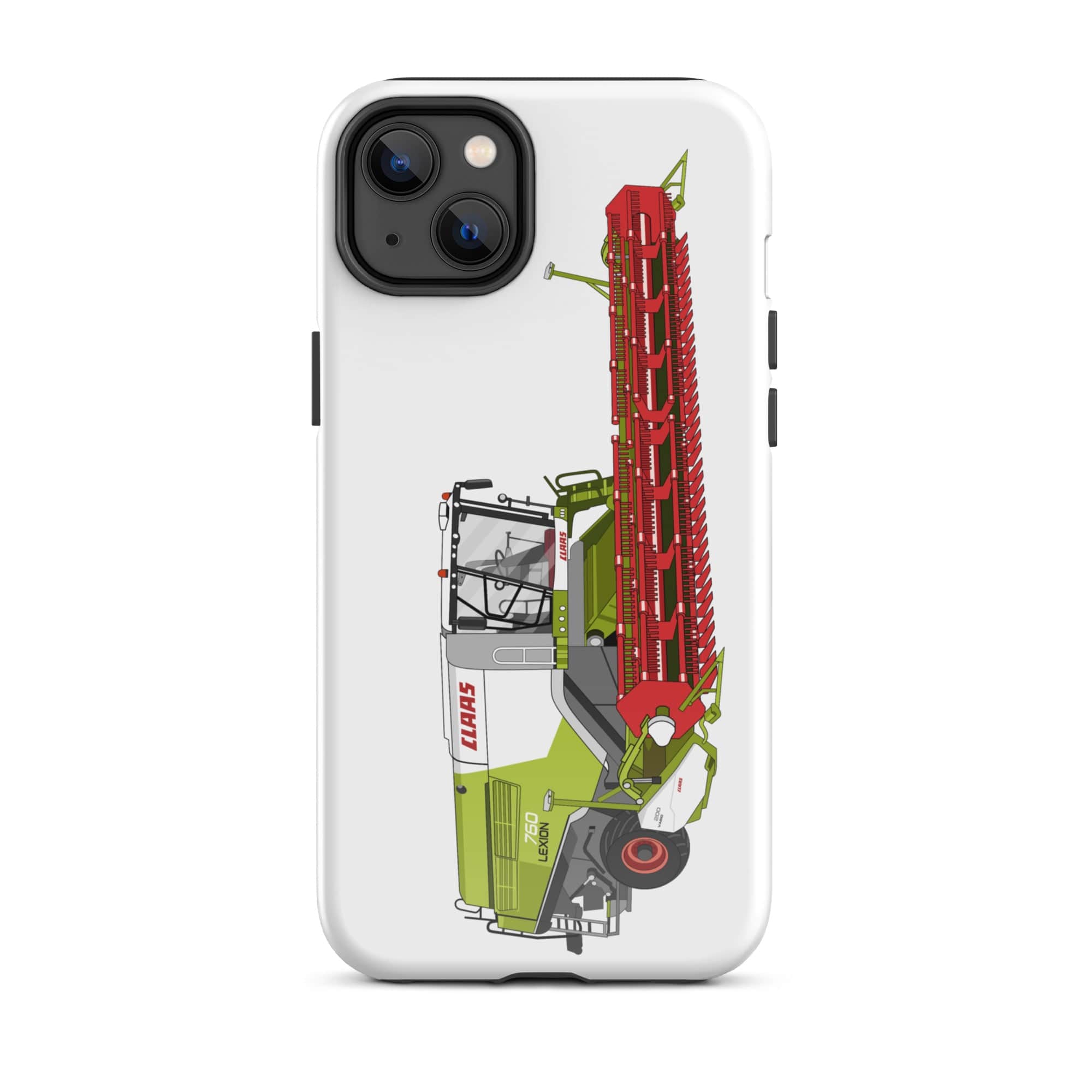 The Tractors Mugs Store iPhone 14 Plus Class Lexion 760 TT Tough Case for iPhone® Quality Farmers Merch