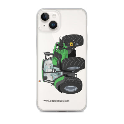 The Tractors Mugs Store iPhone 14 Plus Deutz - Fahr Agrotron 7250 Ttv Clear Case for iPhone® Quality Farmers Merch