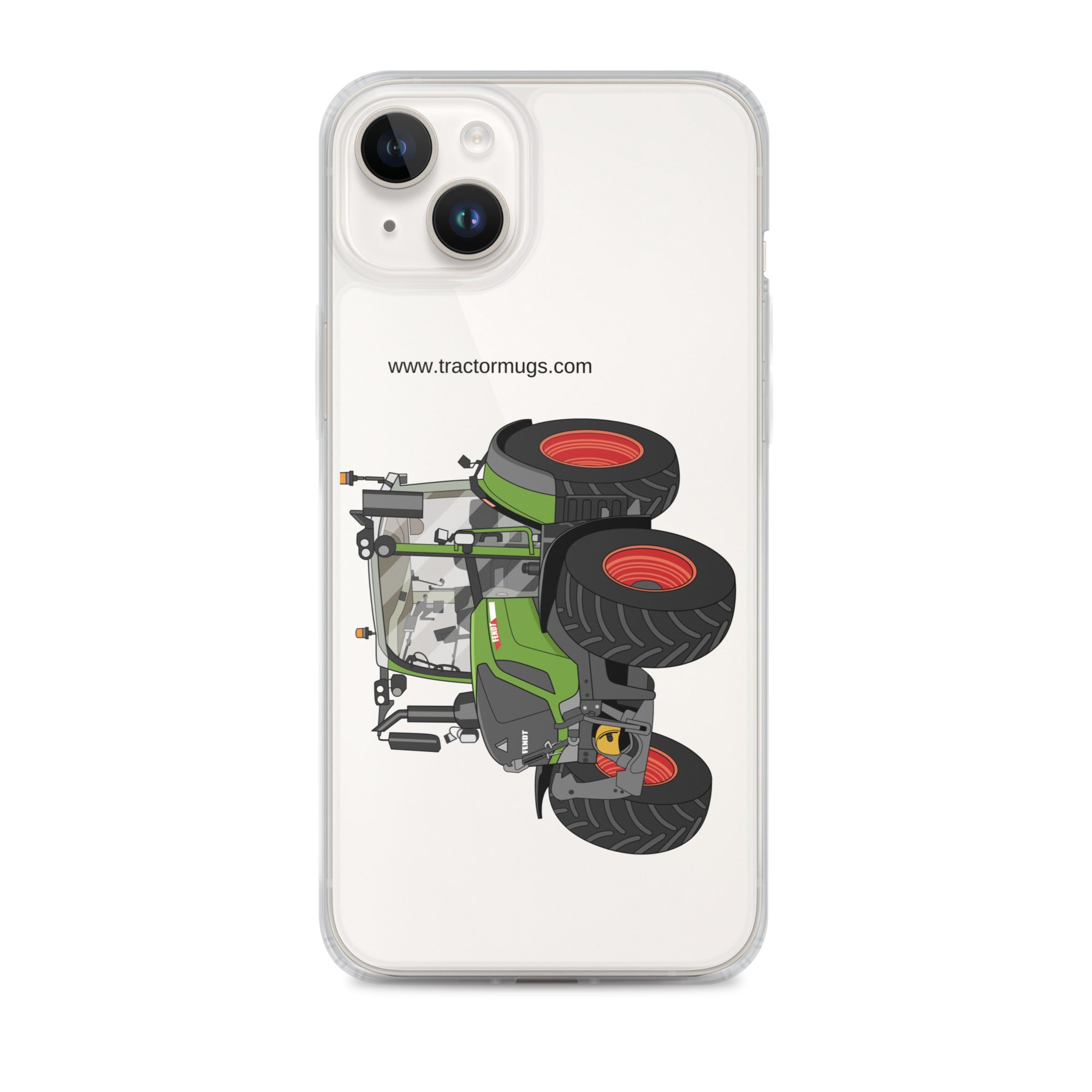 The Tractors Mugs Store iPhone 14 Plus Fendt Vario 313 Clear Case for iPhone® Quality Farmers Merch