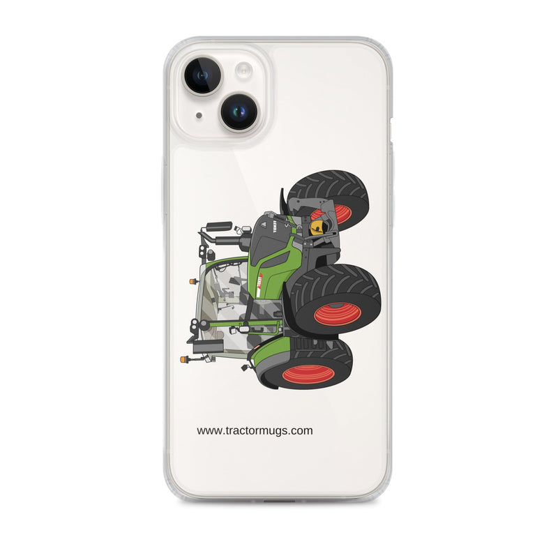 The Tractors Mugs Store iPhone 14 Plus Fendt Vario 313  Clear Case for iPhone® Quality Farmers Merch