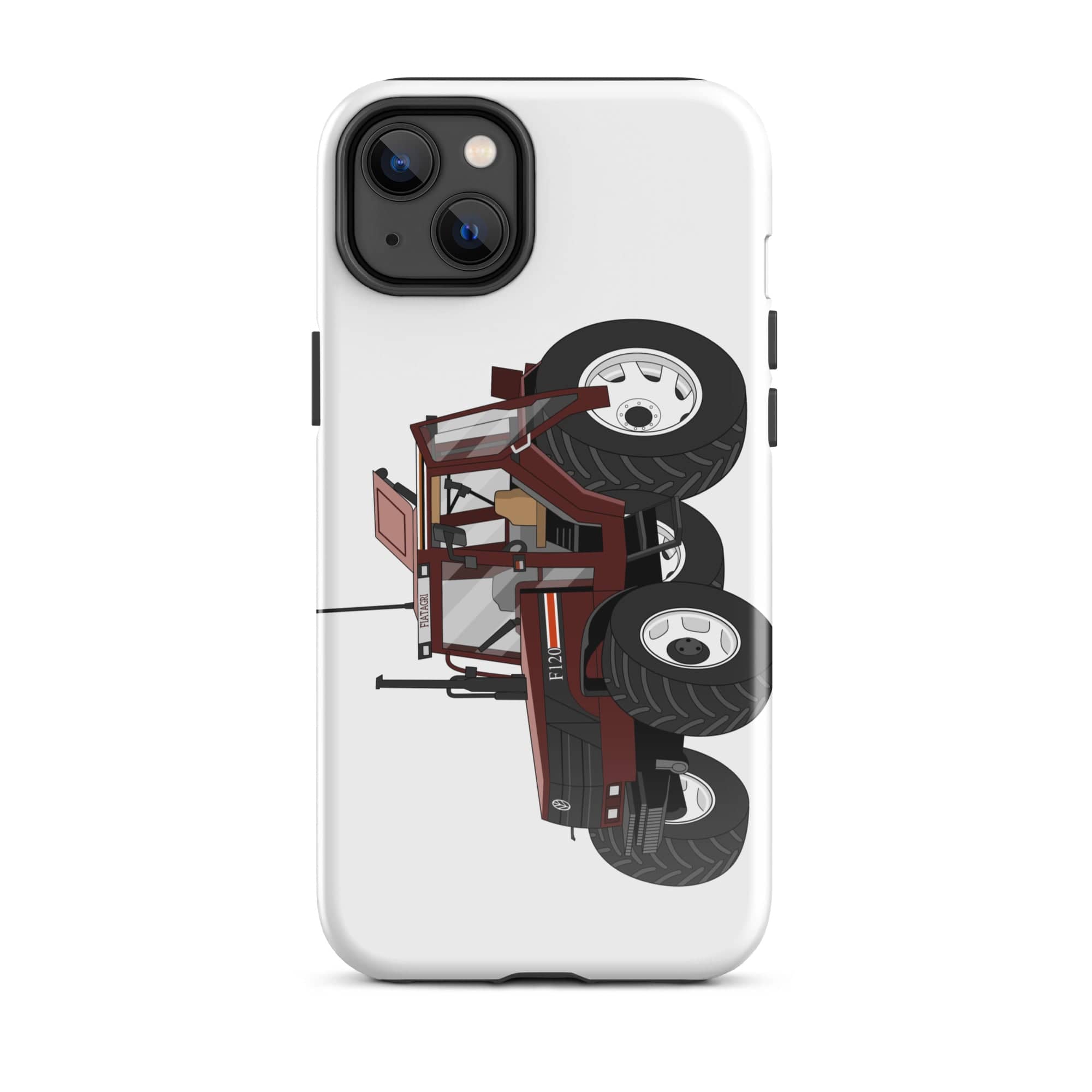 The Tractors Mugs Store iPhone 14 Plus Fiat F120 Winner Tough Case for iPhone® Quality Farmers Merch