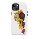 The Tractors Mugs Store iPhone 14 Plus JCB 3 Backhoe Tough Case for iPhone® Quality Farmers Merch