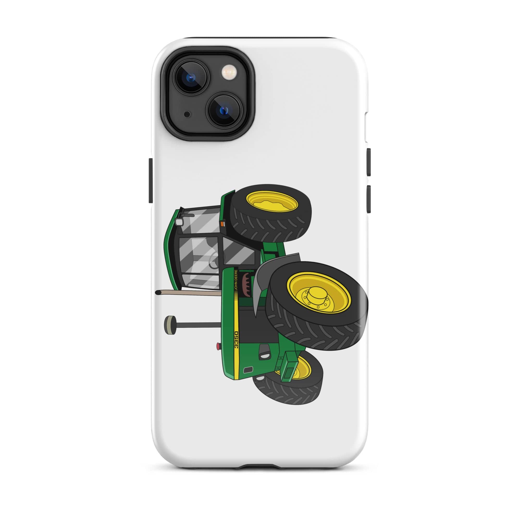 The Tractors Mugs Store iPhone 14 Plus John Deere 3350 4WD Tough Case for iPhone® Quality Farmers Merch