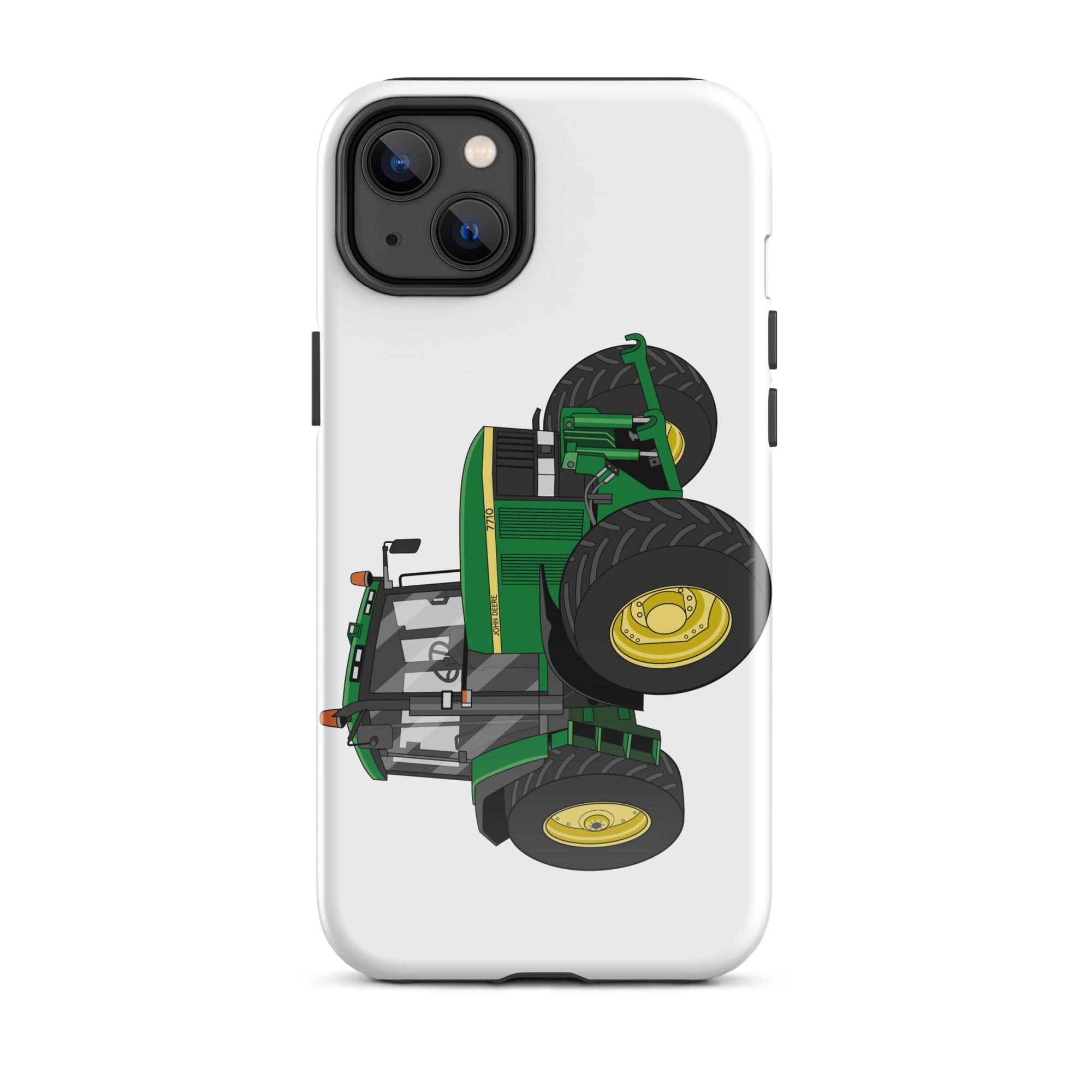 The Tractors Mugs Store iPhone 14 Plus John Deere 7710 Tough Case for iPhone® Quality Farmers Merch