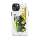 The Tractors Mugs Store iPhone 14 Plus John Deere 8500i Forage Harvester Tough Case for iPhone® Quality Farmers Merch