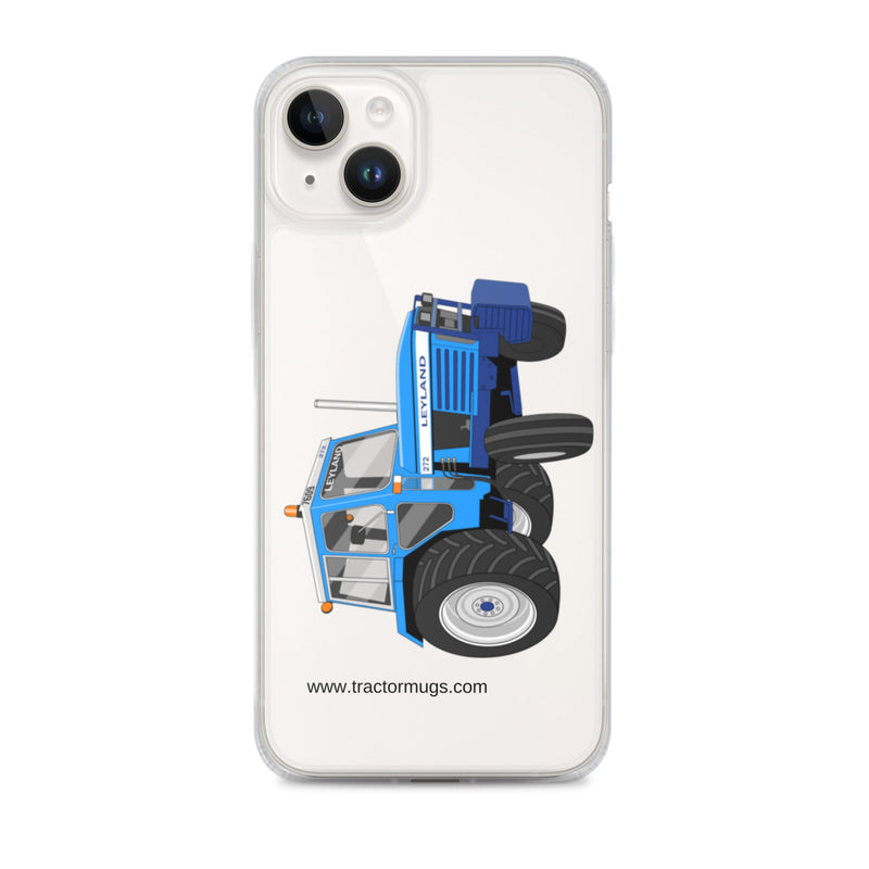 The Tractors Mugs Store iPhone 14 Plus Leyland 272 Clear Case for iPhone® Quality Farmers Merch