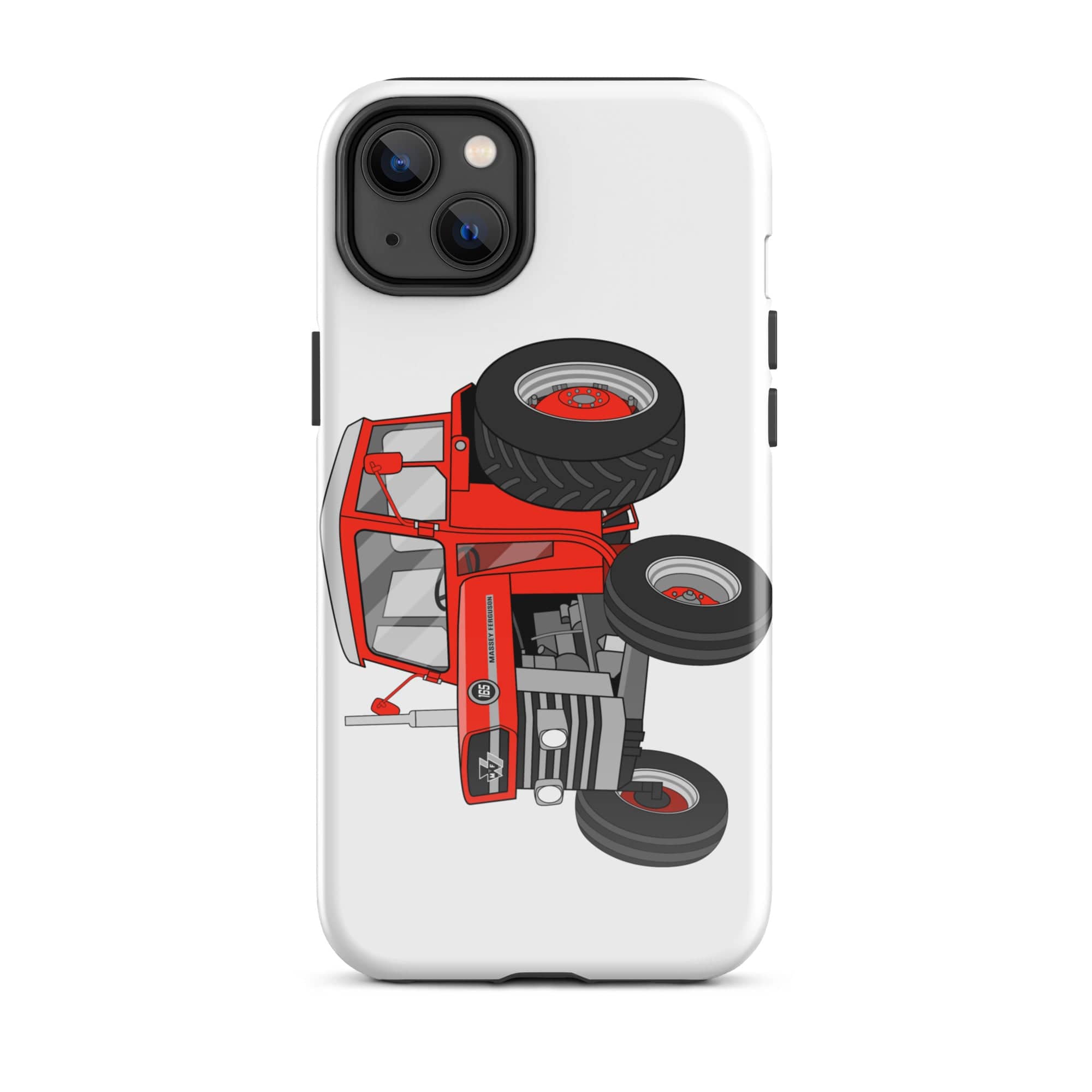 The Tractors Mugs Store iPhone 14 Plus Massey Ferguson 165 Tough Case for iPhone® Quality Farmers Merch