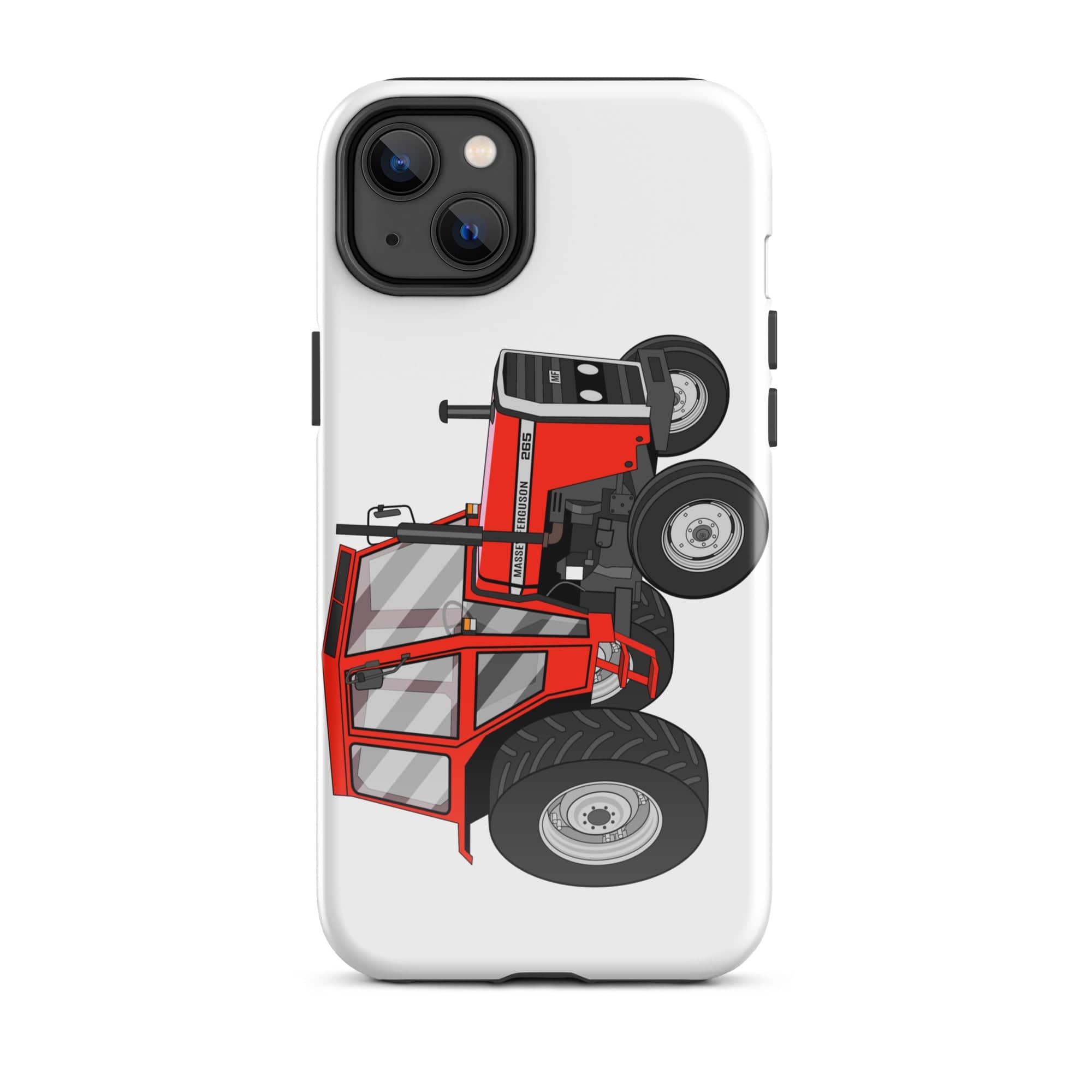 The Tractors Mugs Store iPhone 14 Plus Massey Ferguson 265 Tough Case for iPhone® Quality Farmers Merch