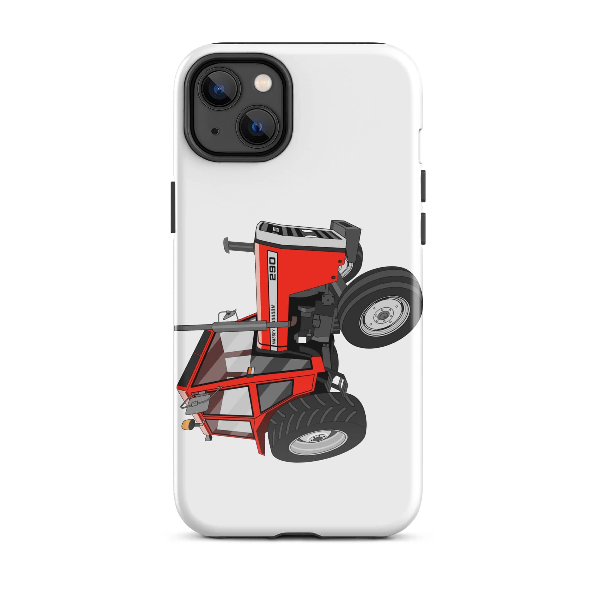 The Tractors Mugs Store iPhone 14 Plus Massey Ferguson 290 Tough Case for iPhone® Quality Farmers Merch