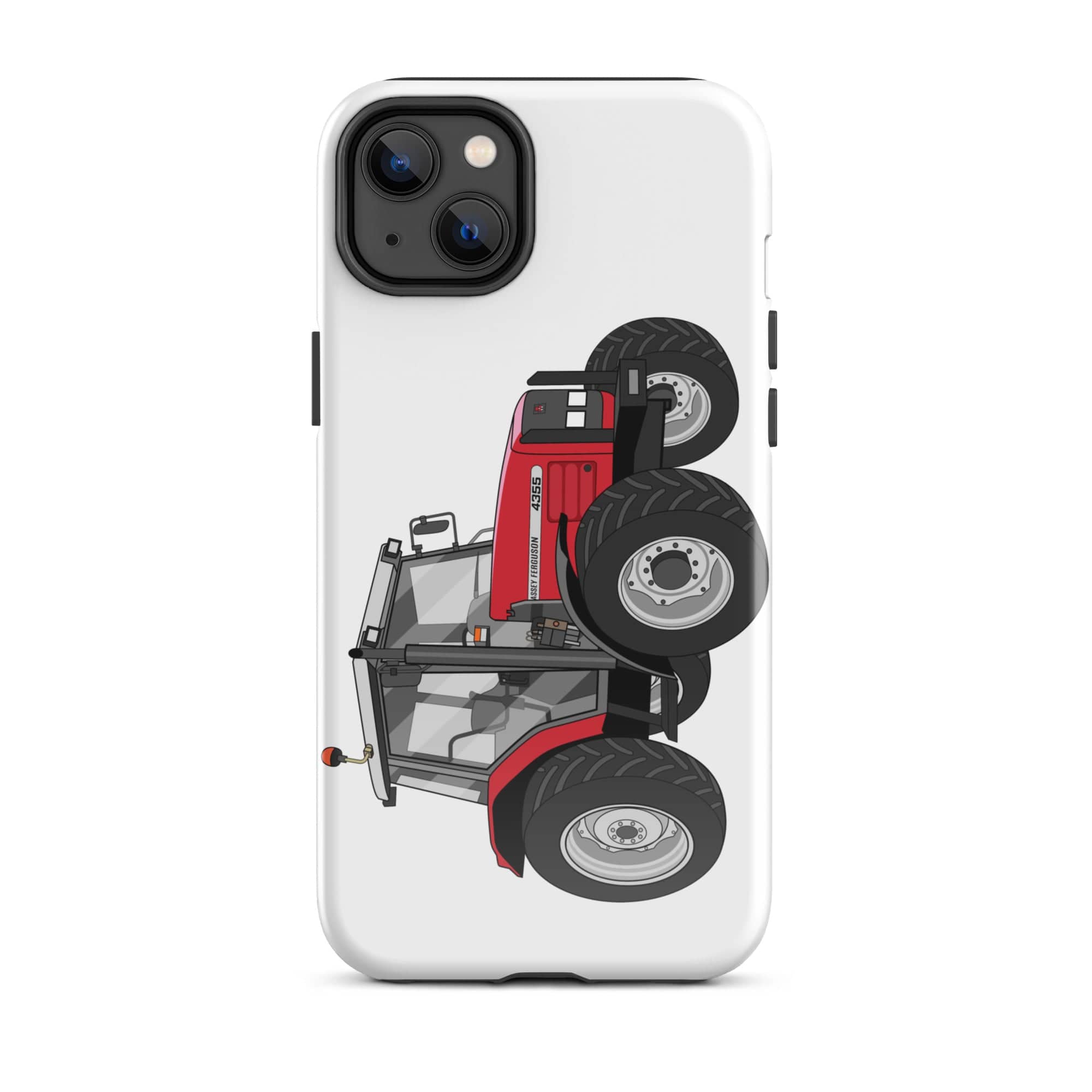 The Tractors Mugs Store iPhone 14 Plus Massey Ferguson 4355 Tough Case for iPhone® Quality Farmers Merch