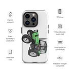 The Tractors Mugs Store iPhone 14 Pro Deutz Fahr DX 3.90 Tough Case for iPhone® Quality Farmers Merch