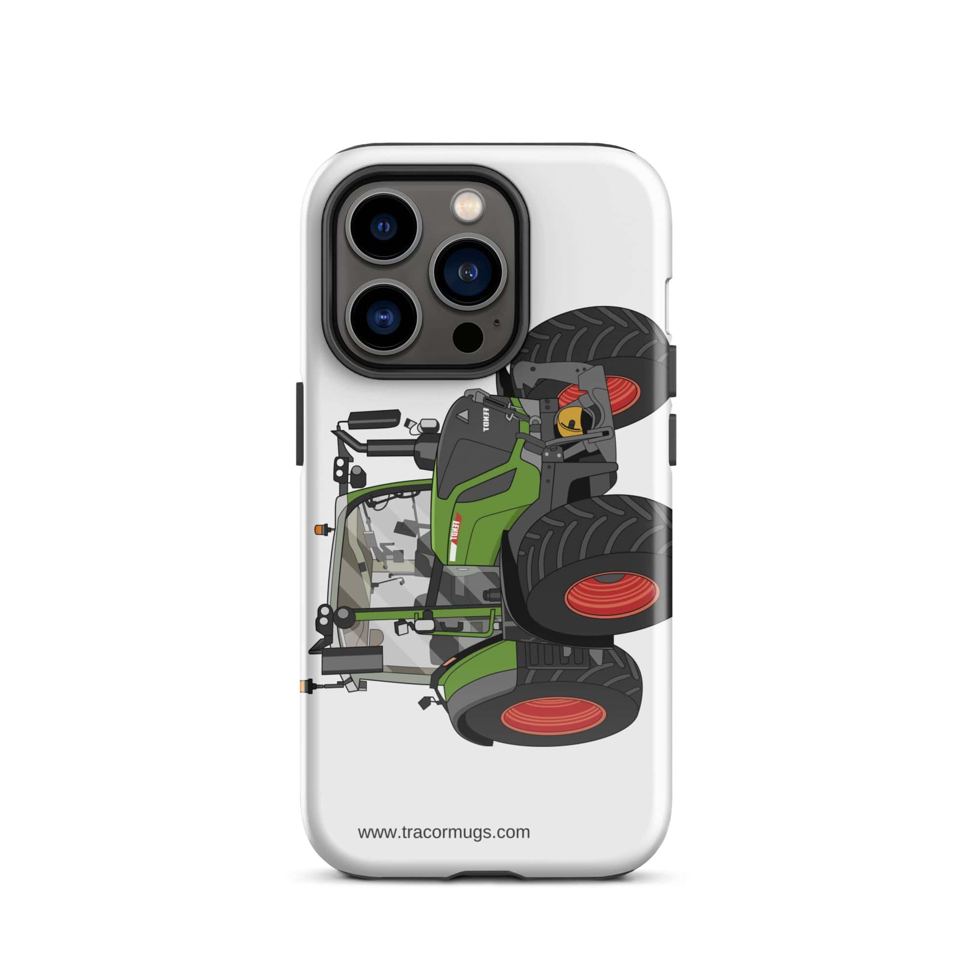 The Tractors Mugs Store iPhone 14 Pro Fendt Vario 313 Tough Case for iPhone® Quality Farmers Merch