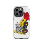 The Tractors Mugs Store iPhone 14 Pro JCB 3CX 70th Anniversary Edition Tough Case for iPhone® Quality Farmers Merch