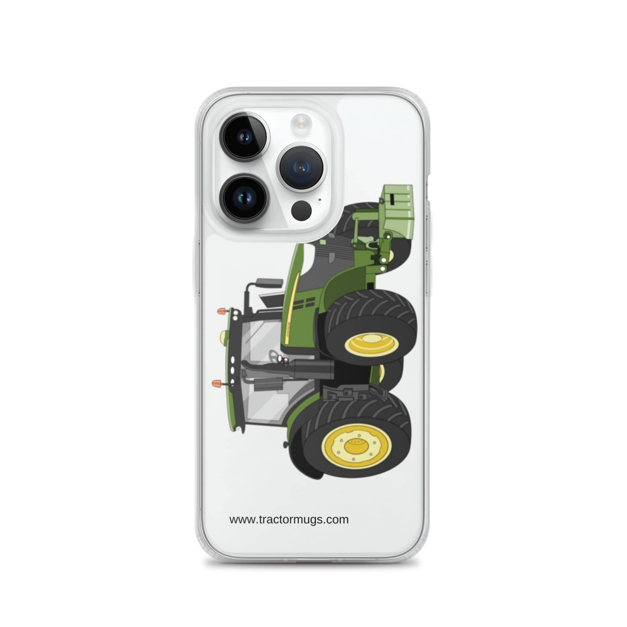 The Tractors Mugs Store iPhone 14 Pro John Deere 7310R Clear Case for iPhone® Quality Farmers Merch