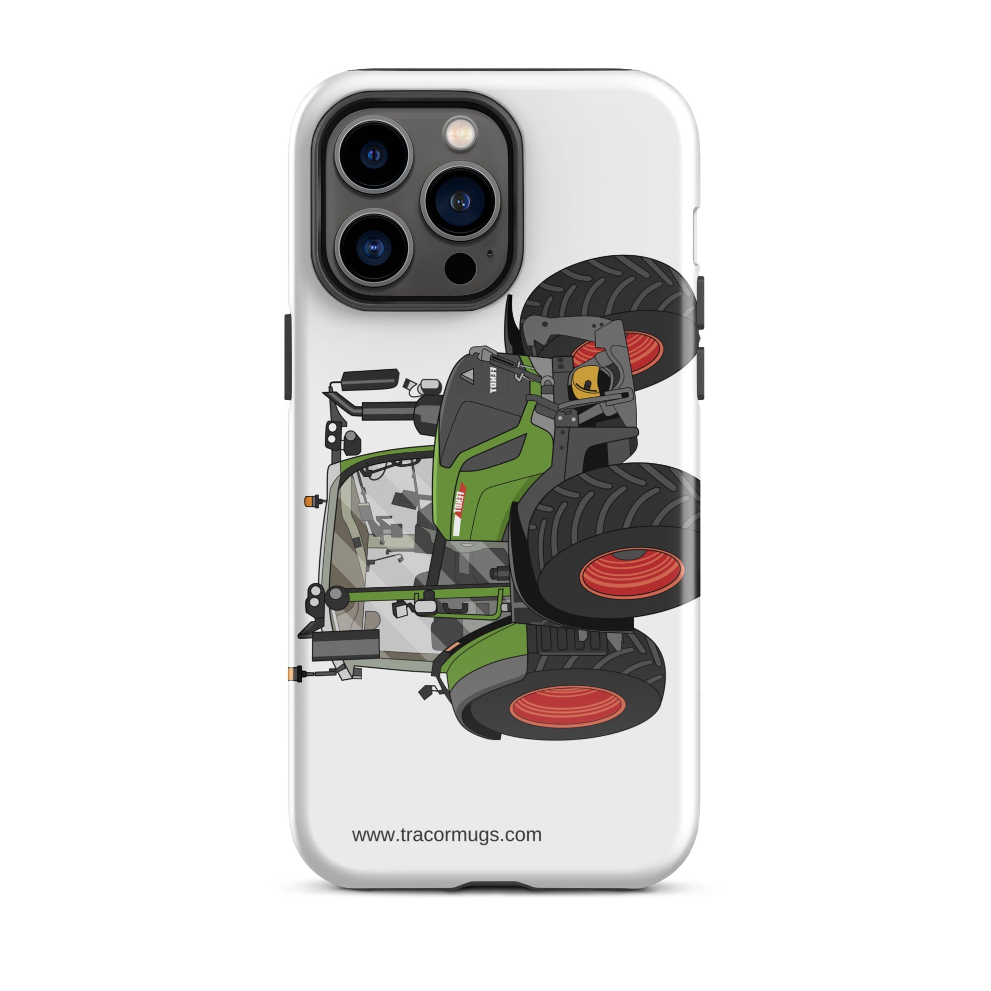 The Tractors Mugs Store iPhone 14 Pro Max Fendt Vario 313 Tough Case for iPhone® Quality Farmers Merch