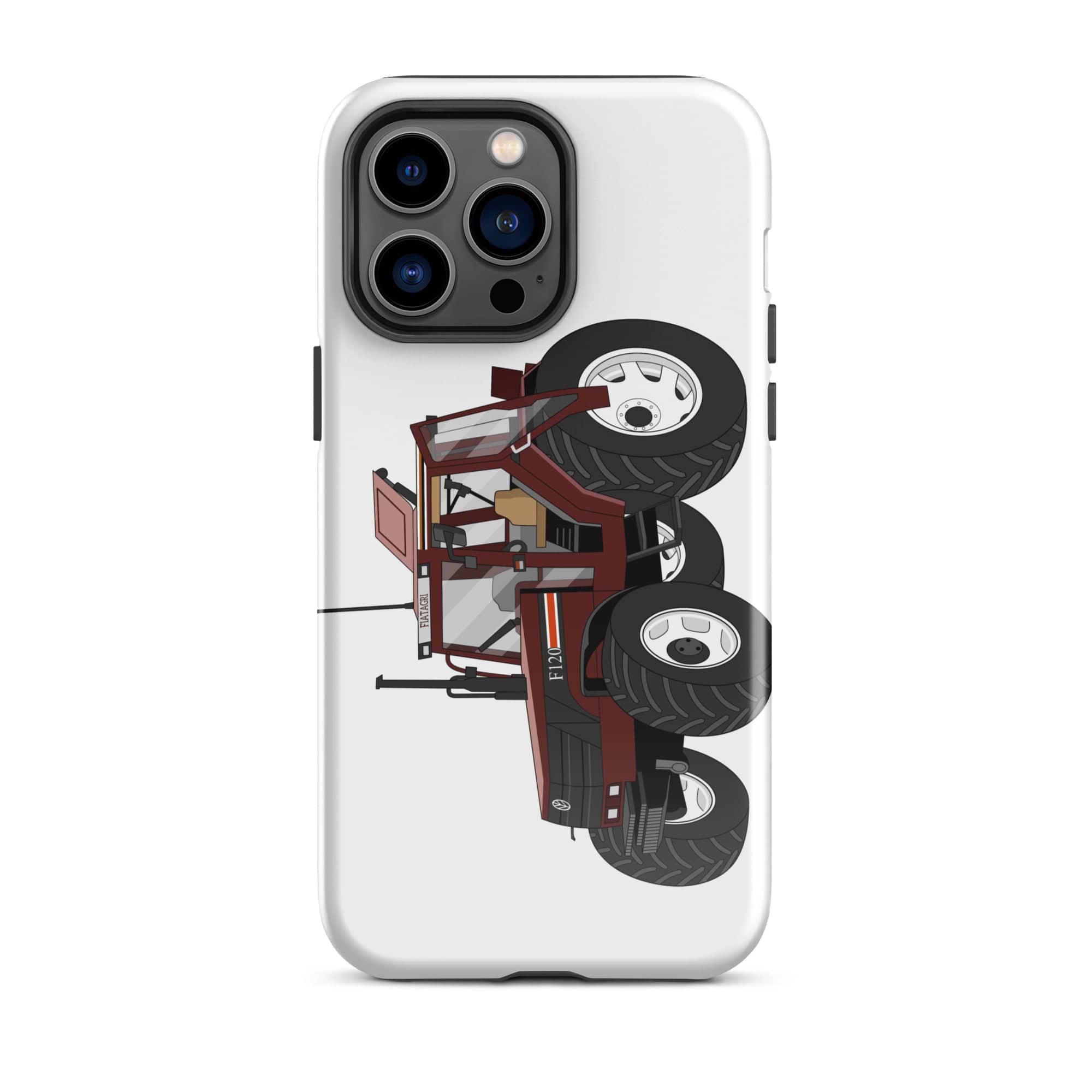 The Tractors Mugs Store iPhone 14 Pro Max Fiat F120 Winner Tough Case for iPhone® Quality Farmers Merch