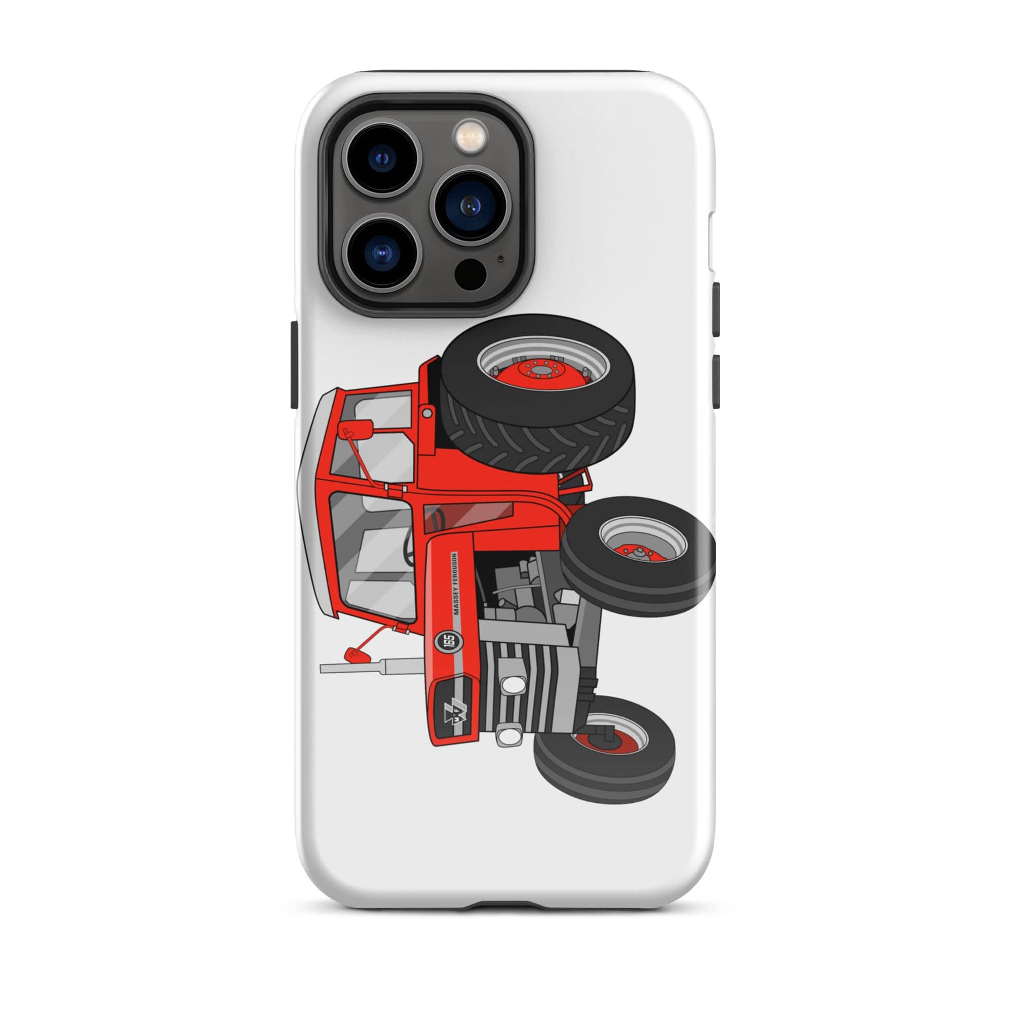 The Tractors Mugs Store iPhone 14 Pro Max Massey Ferguson 165 Tough Case for iPhone® Quality Farmers Merch