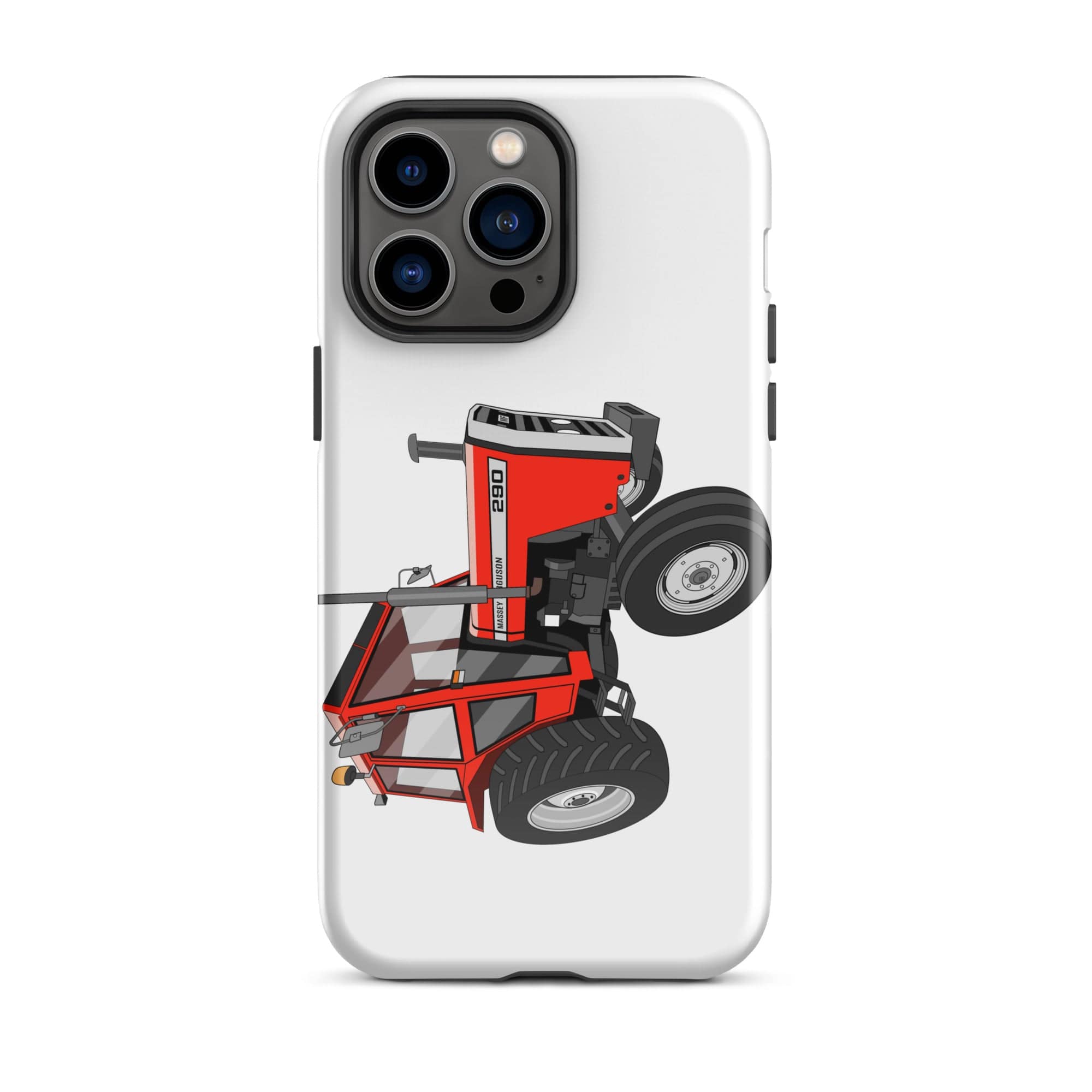 The Tractors Mugs Store iPhone 14 Pro Max Massey Ferguson 290 Tough Case for iPhone® Quality Farmers Merch