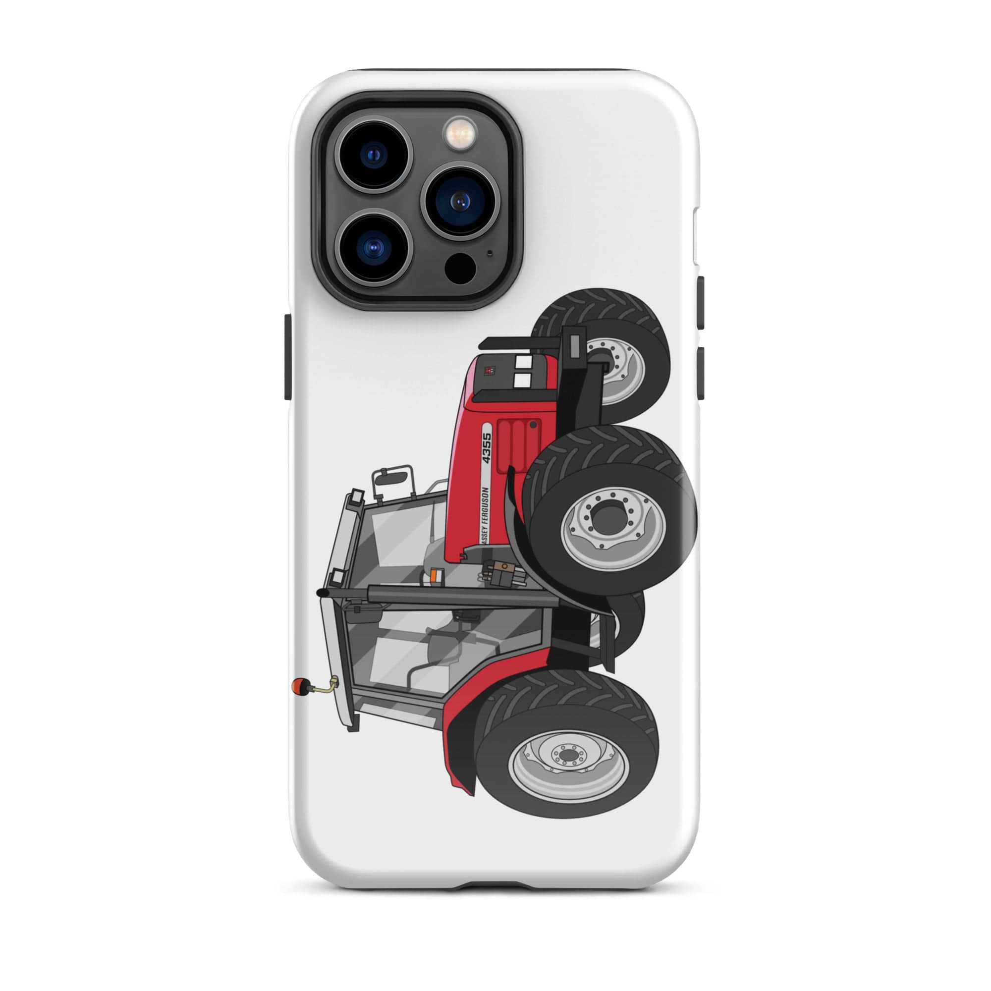 The Tractors Mugs Store iPhone 14 Pro Max Massey Ferguson 4355 Tough Case for iPhone® Quality Farmers Merch