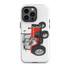 The Tractors Mugs Store iPhone 14 Pro Max Massey Ferguson 698T Tough Case for iPhone® Quality Farmers Merch