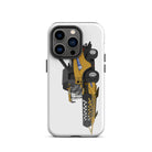 The Tractors Mugs Store iPhone 14 Pro New Holland CX 8060 Combine Harvester Tough Case for iPhone® Quality Farmers Merch